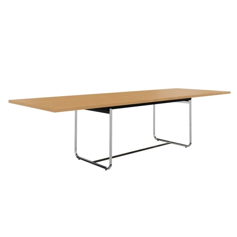 Thonet S1072 Ausziehtisch mit Buche Platte