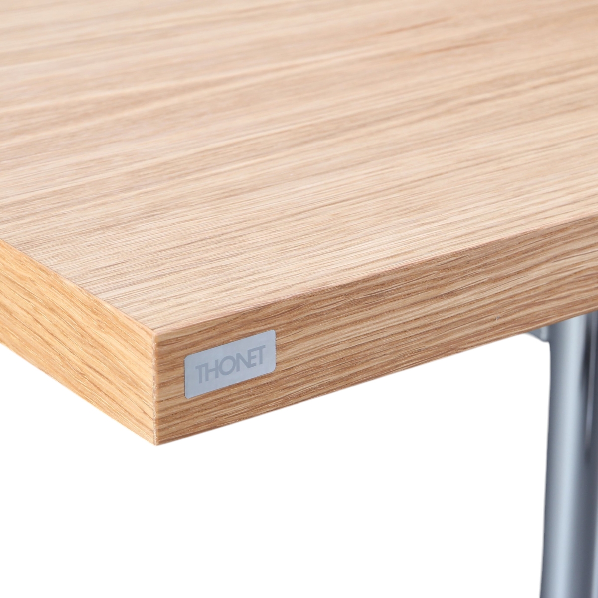 Preview: Thonet S1072 Ausziehtisch Eiche Detailansicht