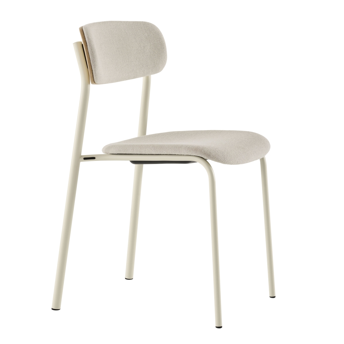 Thonet S243 PV Stahlrohrstuhl Polster Hallingdal 65 beige