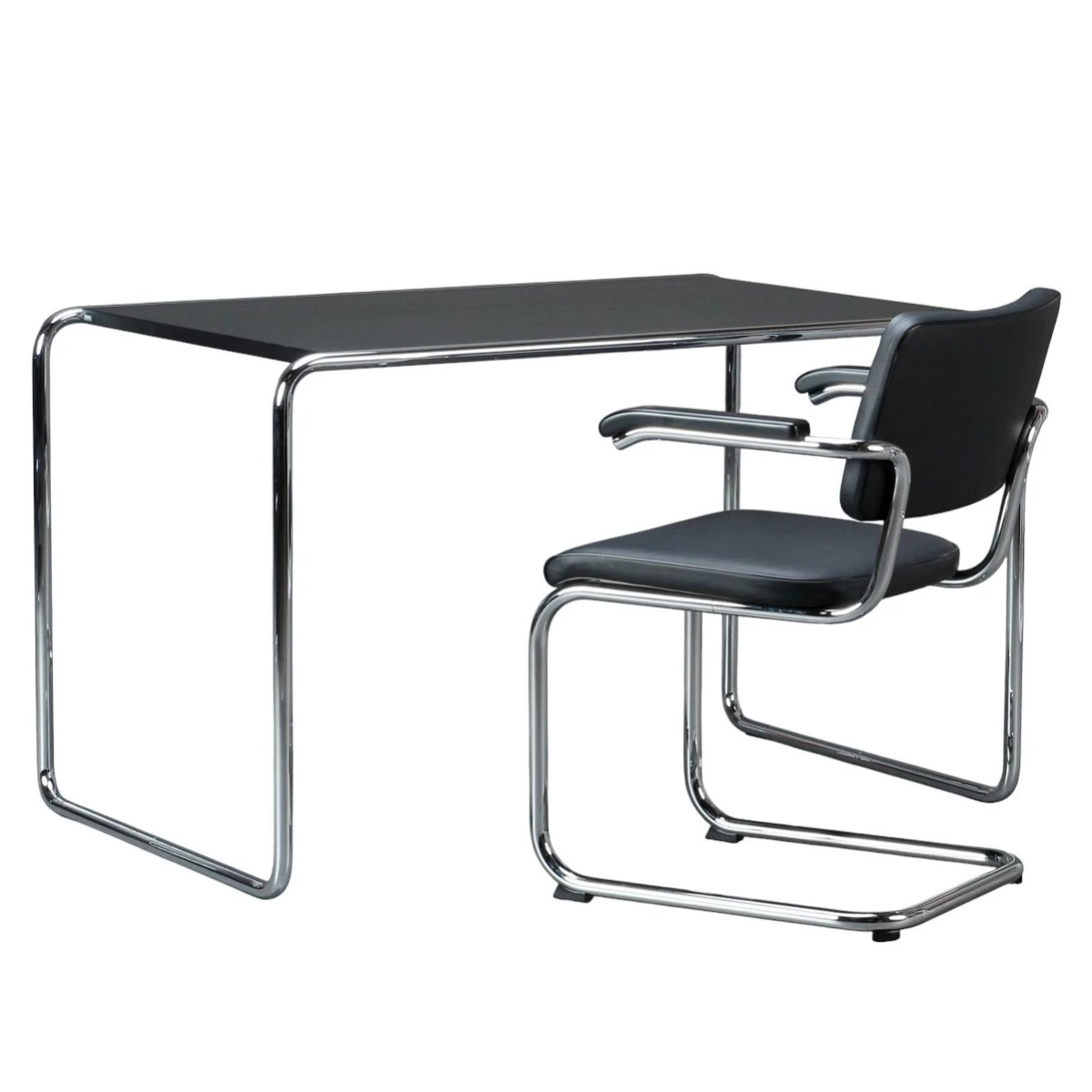 Thonet Schreibtisch S285/0 Schwarz gebeizt TP29