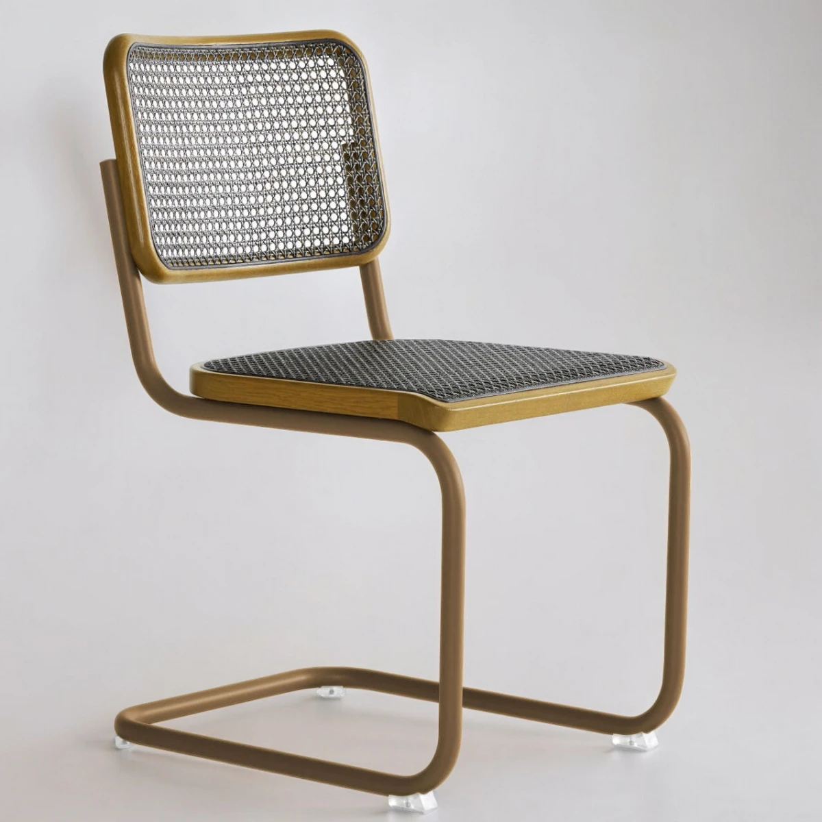Thonet S32 Dark Melange Stuhl - Farbe Amber - 6 für 5 Aktion