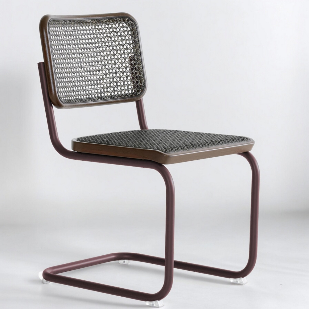 Preview: Thonet S32 V Edition Herkner Freischwinger Chestnut Braun Aussteller 2024