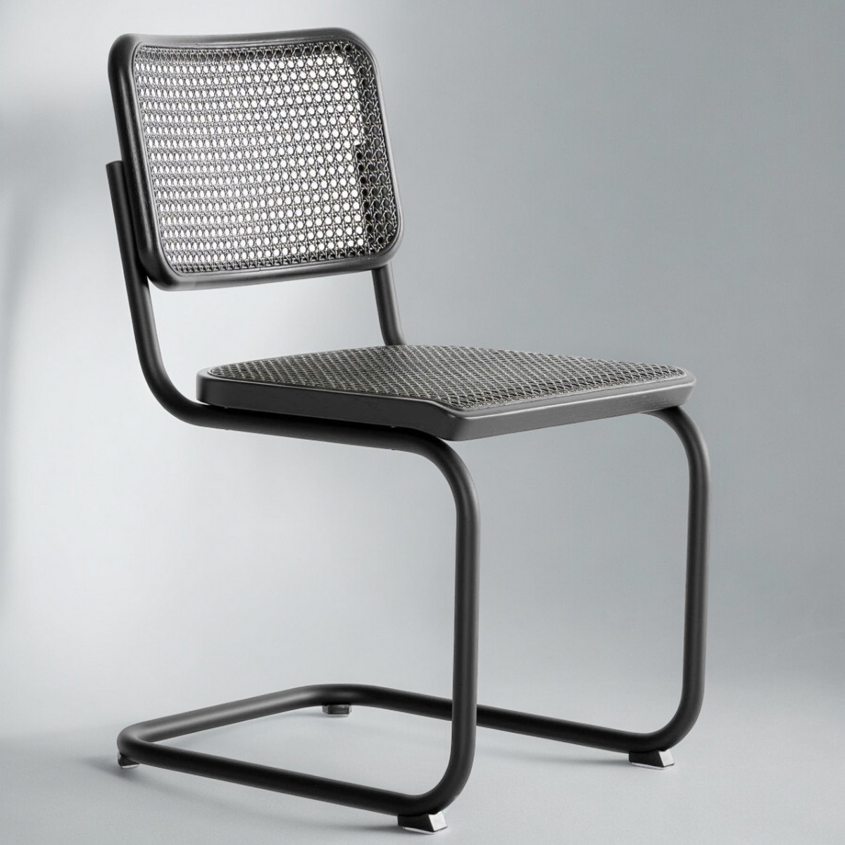 Thonet S32 Dark Melange Stuhl - Farbe Schwarz - 6 für 5 Aktion