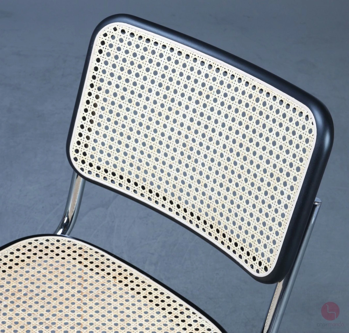Thonet S32 Freischwinger mit erneuertem Wiener Geflecht