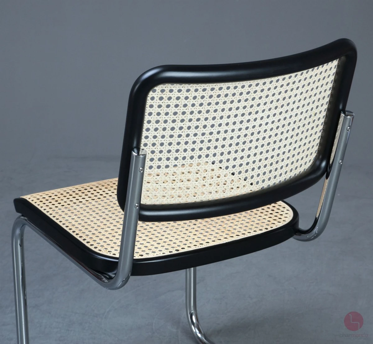 Thonet S32 Freischwinger mit erneuertem Wiener Geflecht