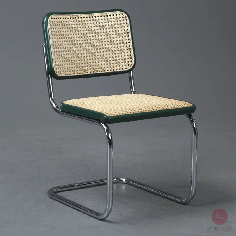 Thonet S32 Fresichwinger Grün mit erneuertem Wiener Geflecht gebraucht
