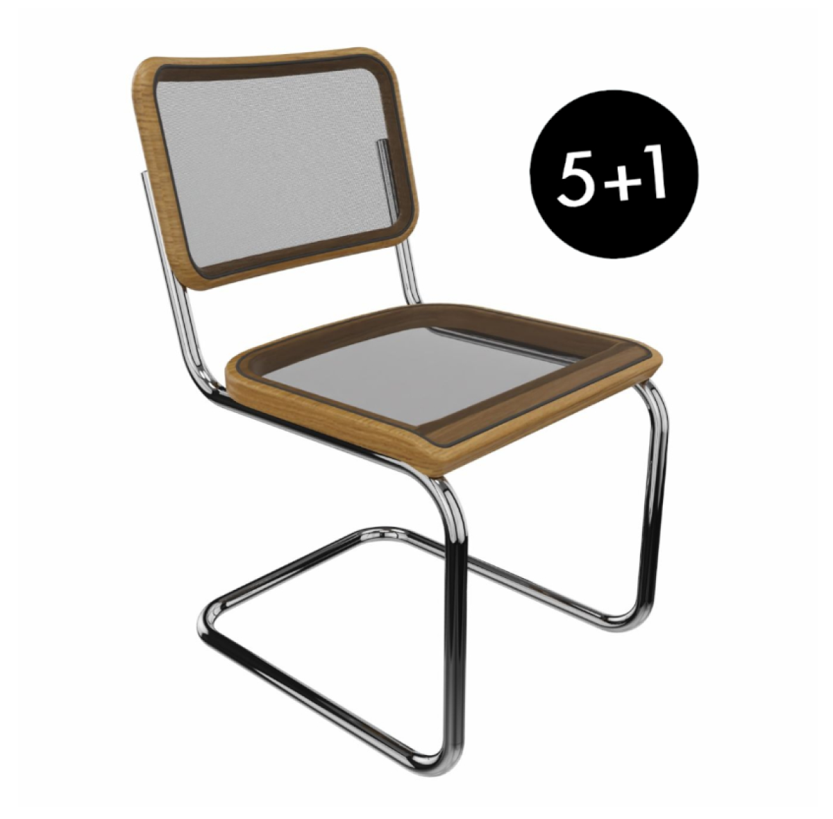 Thonet S32 V Pure Materials 5+1 Aktion