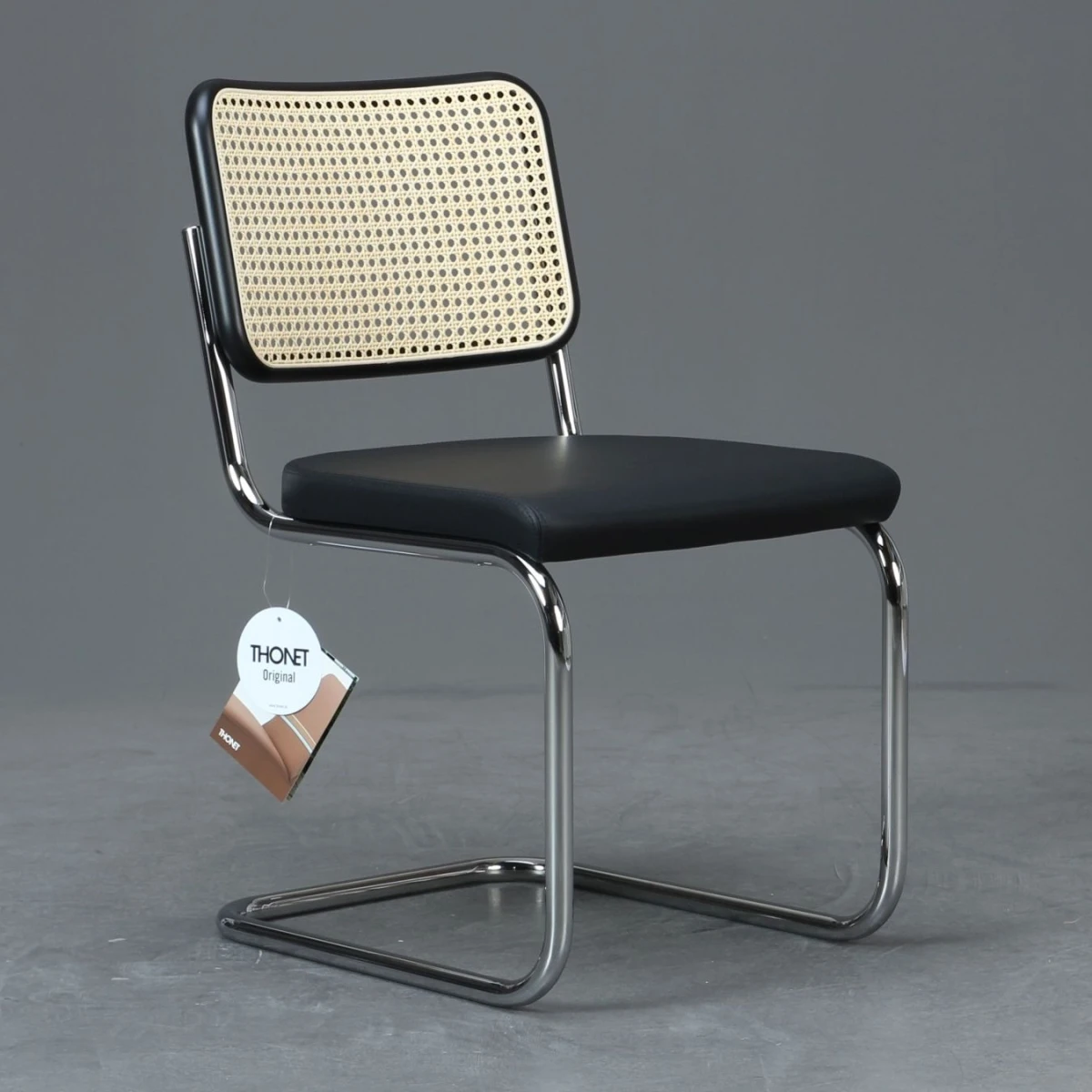 Thonet S32 SPV Stuhl mit Ledersitzfläche - 6 für 5 Aktion