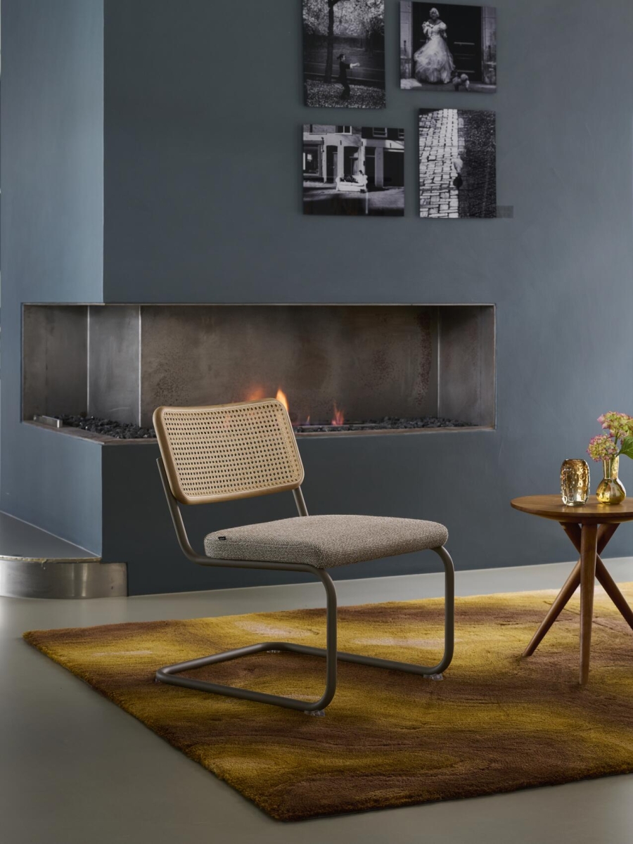 Preview: Thonet S32 SPVL schwarz geflecht schwarz tp29 interieuransicht