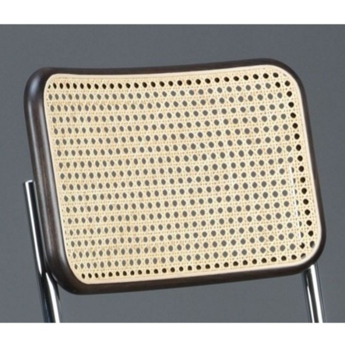 Preview: Thonet Ersatz Rueckenlehne Dunkelbraun für S32 V & S 64 V mit Geflecht