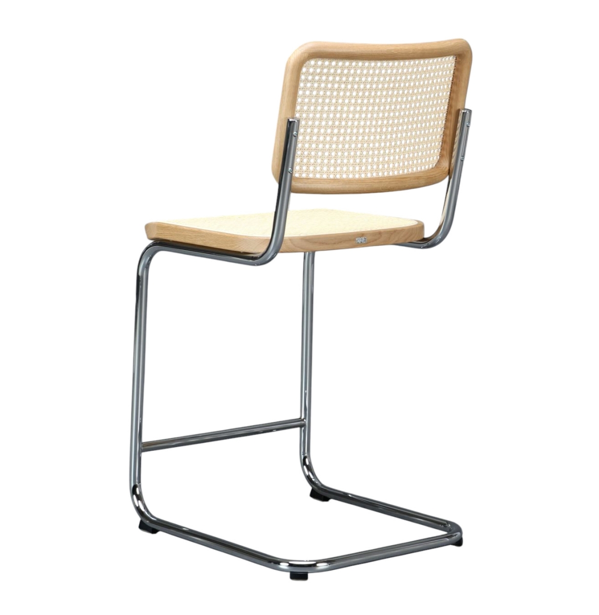 Preview: Thonet S32 VHT Barhocker in Pure Materials Rückansicht