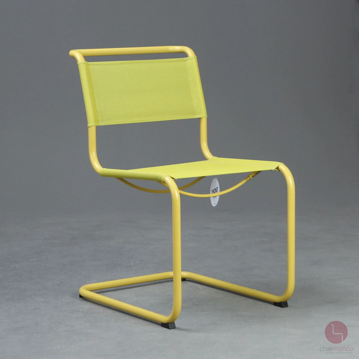 Thonet S33 N All Season Freischwinger in Gelb