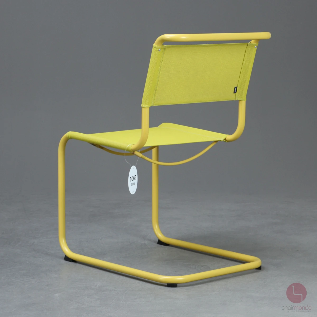 Thonet S33 N All Season Freischwinger in Gelb
