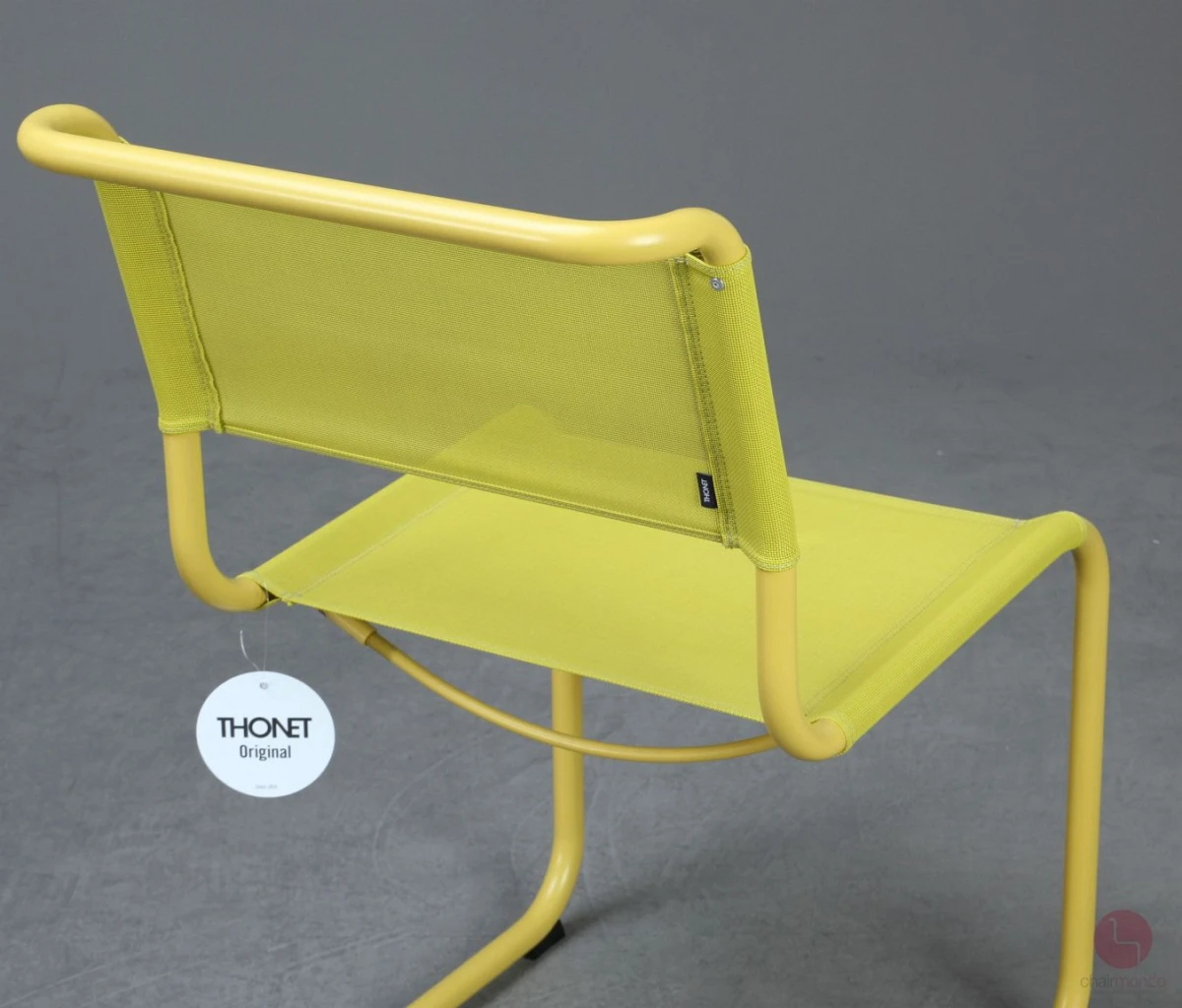 Thonet S33 N All Season Freischwinger in Gelb
