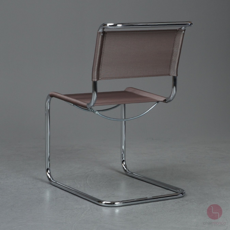 Preview: Thonet S33 N Freischwinger Netz Bronze gebraucht