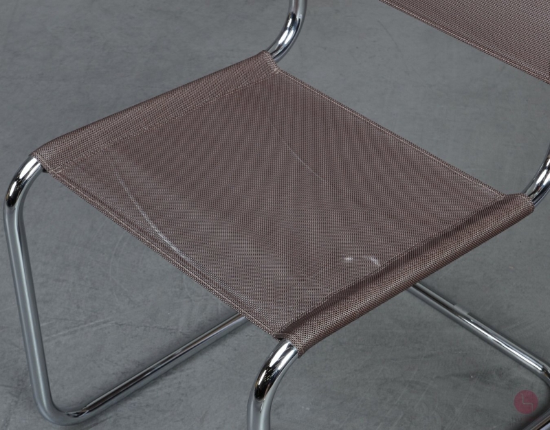 Preview: Thonet S33 N Freischwinger Netz Bronze gebraucht