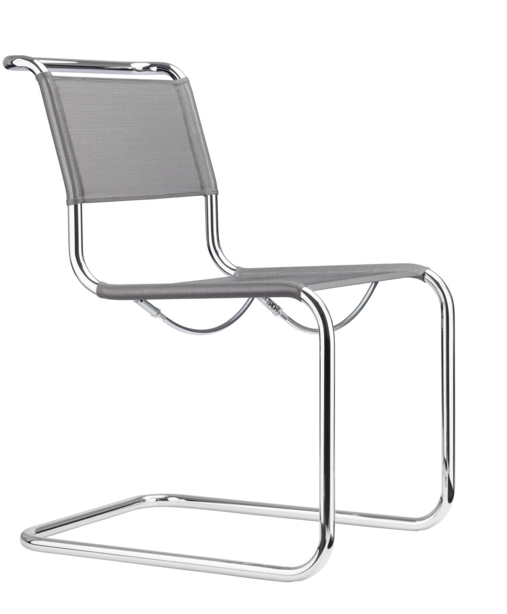Preview: Thonet S33 N Netz Silber
