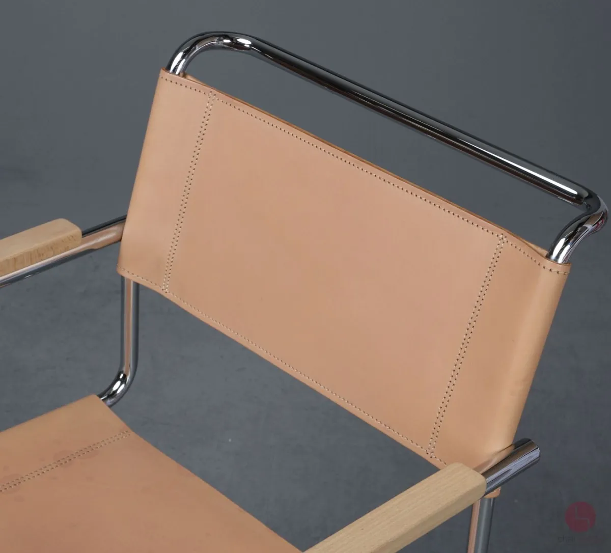 Thonet S34 Freischwinger Leder Beige gebraucht