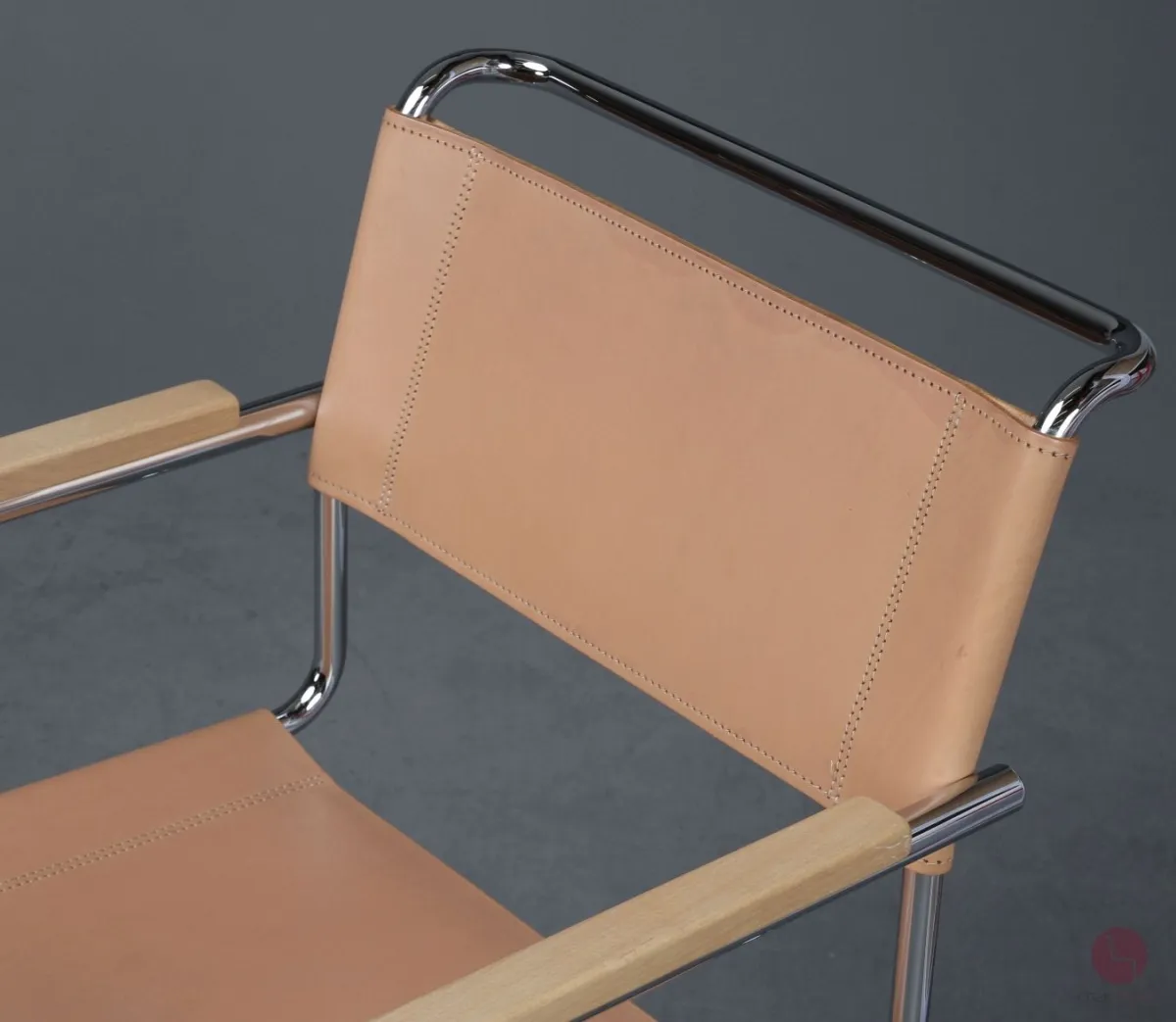 Thonet S34 Freischwinger Leder Beige gebraucht