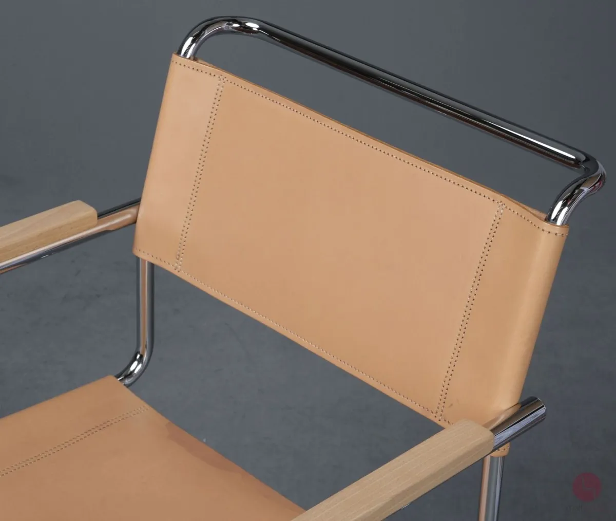 Thonet S34 Freischwinger Leder Beige gebraucht