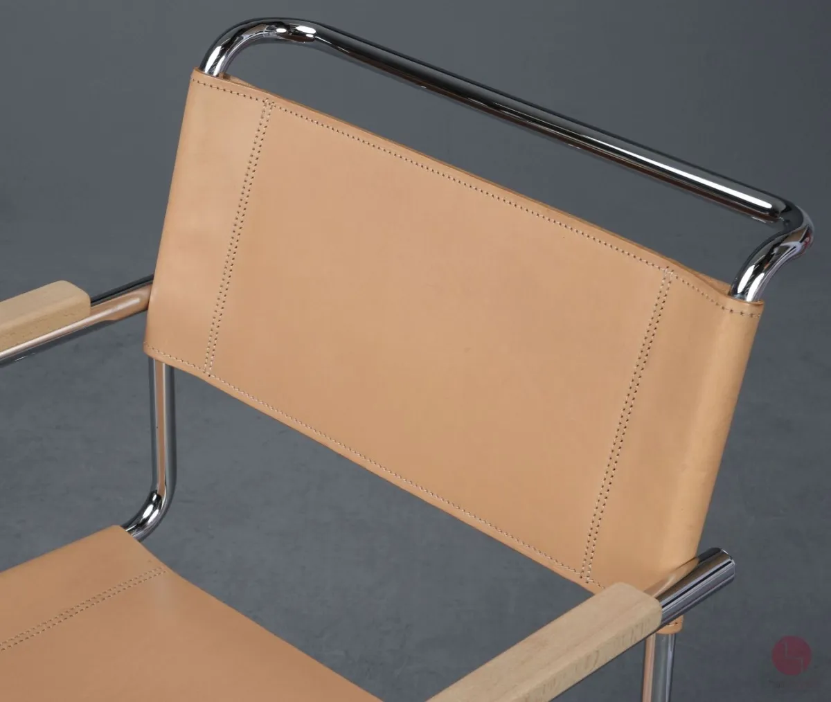 Thonet S34 Freischwinger Leder Beige gebraucht