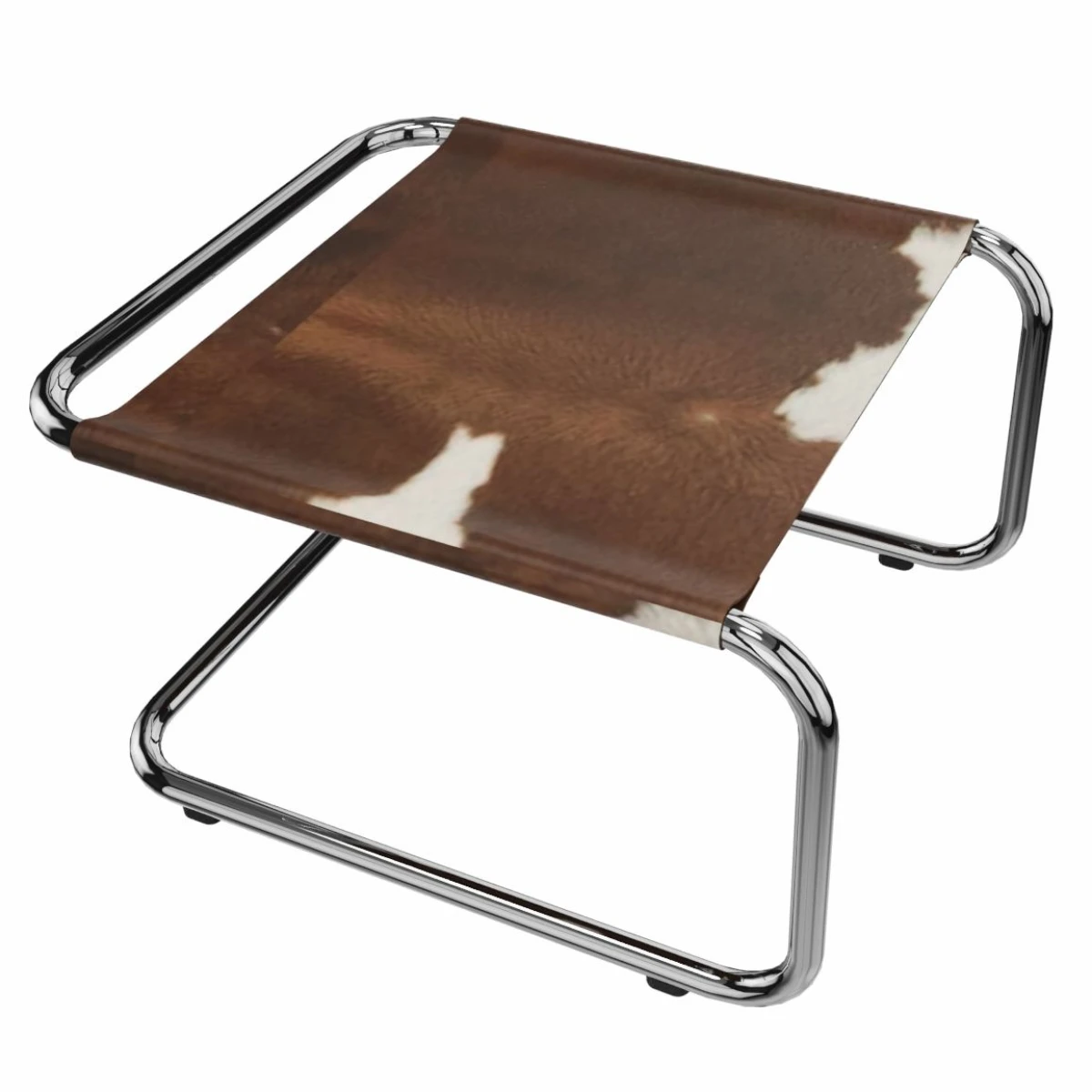 Thonet S35 LVH Hocker Kuhfell braun