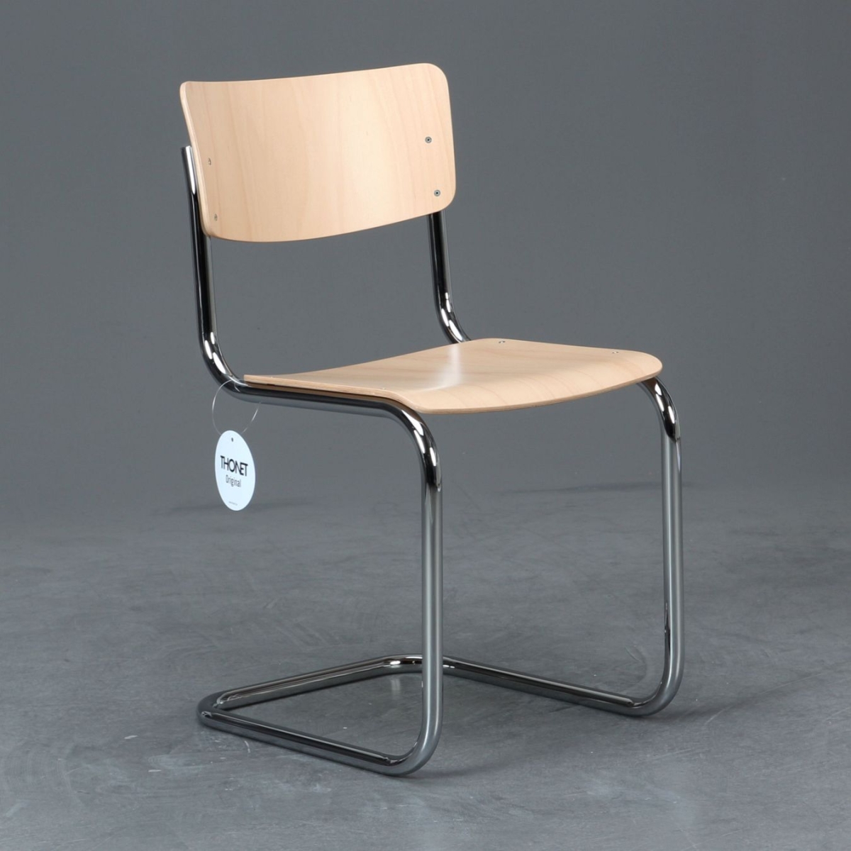 Preview: Thonet S43 Freischwinger Buche Natur TP17