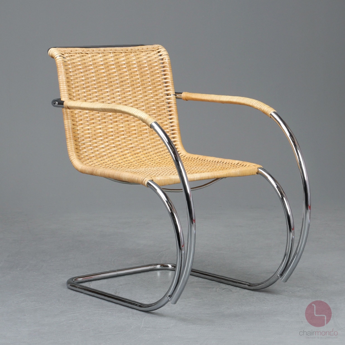 Thonet S533 RF Freischwinger mit Rattan Geflecht gebraucht
