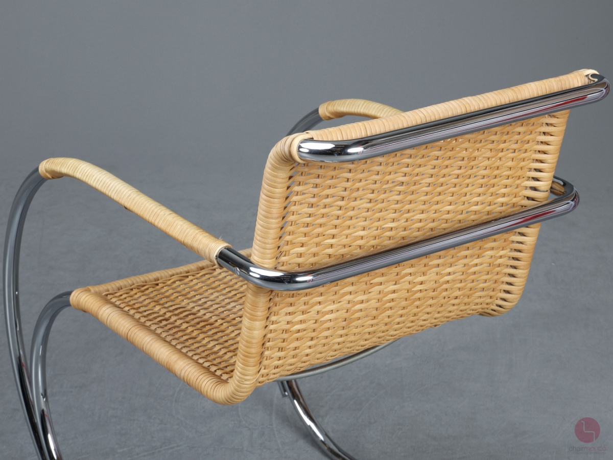 Thonet S533 RF Freischwinger mit Rattan Geflecht gebraucht
