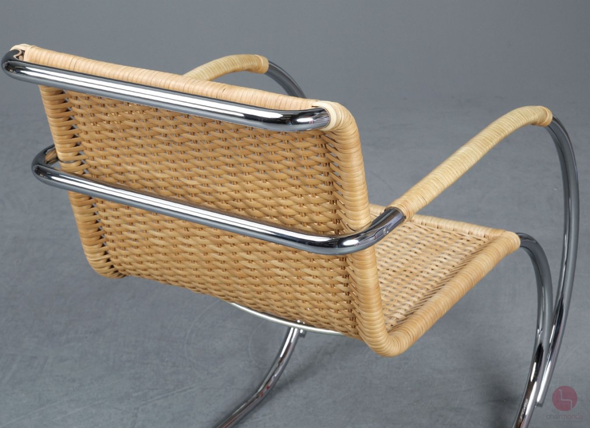 Thonet S533 RF Freischwinger mit Rattan Geflecht gebraucht