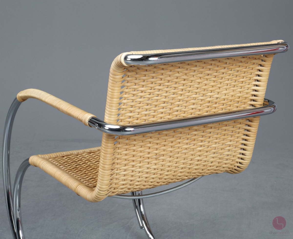 Thonet S533 RF Freischwinger mit Rattan Geflecht gebraucht