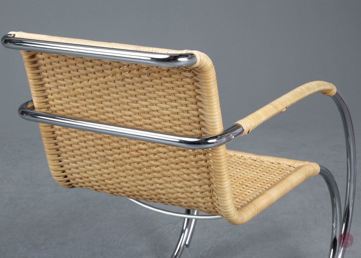 Thonet S533 RF Freischwinger mit Rattan Geflecht gebraucht