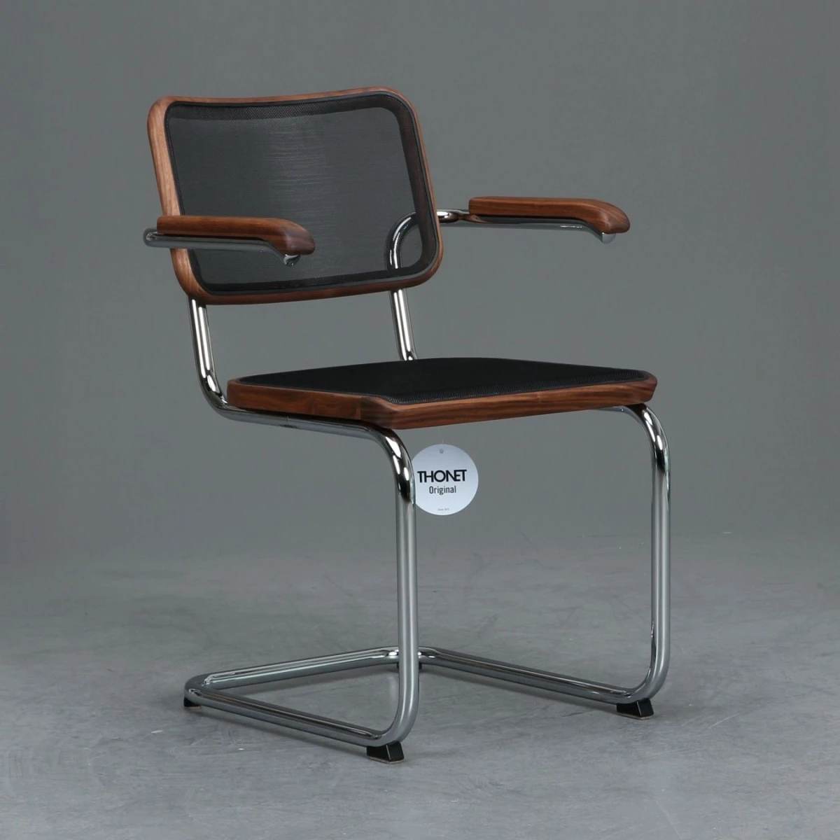 Thonet S64 N Pure Materials Freischwinger Rückansicht