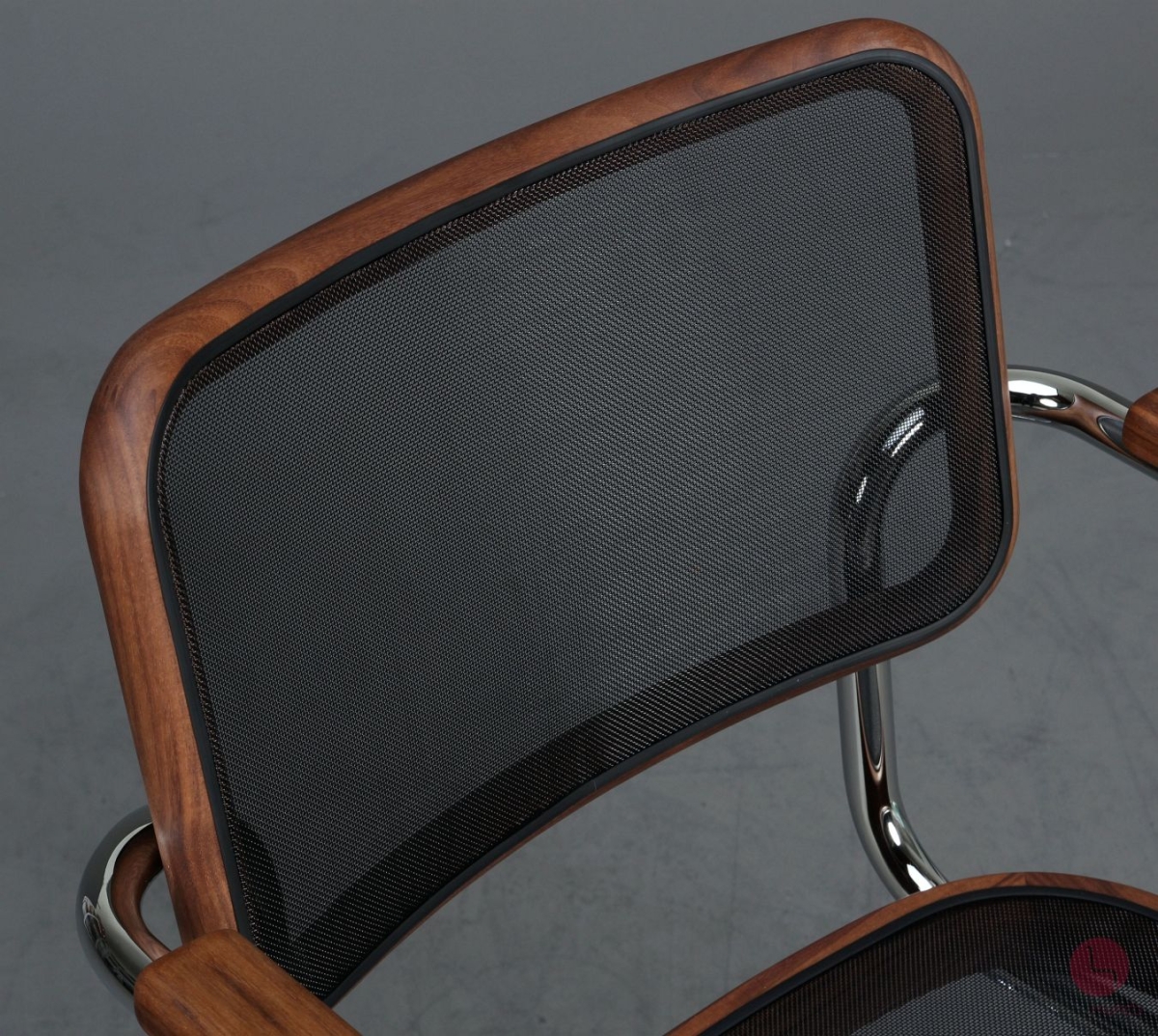 Preview: Thonet S64 N Pure Materials Freischwinger Rückenlehne Vorderansicht