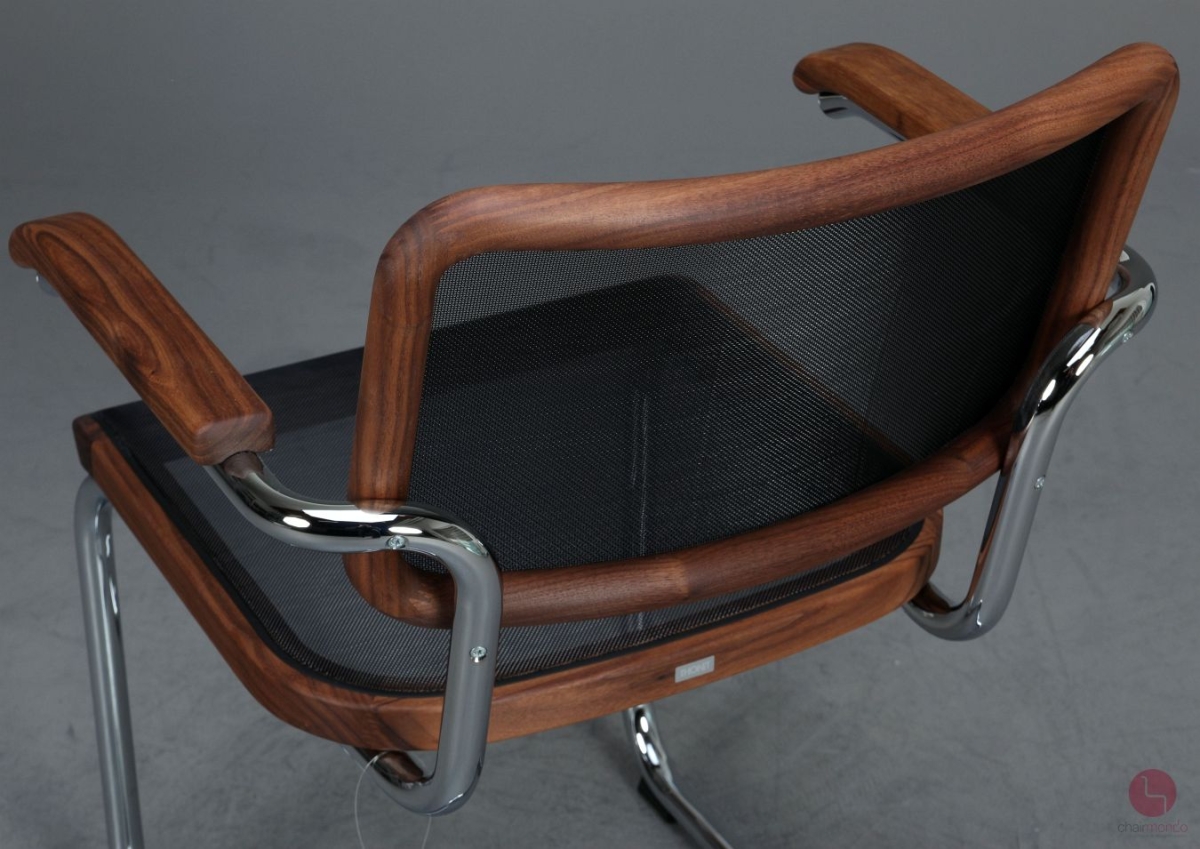 Preview: Thonet S64 N Pure Materials FreischwingerRückenlehne Rückansicht