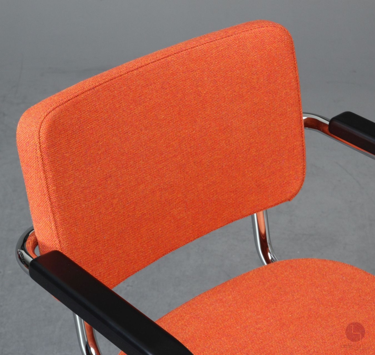 Preview: Thonet S64 PV Stoff Orange wie neu