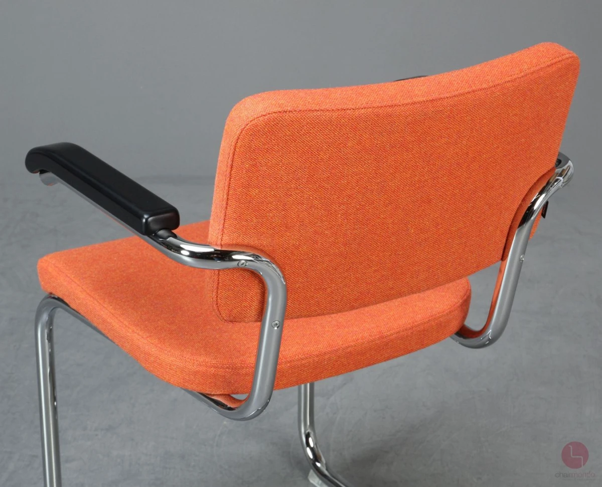 Thonet S64 PV Stoff Orange wie neu