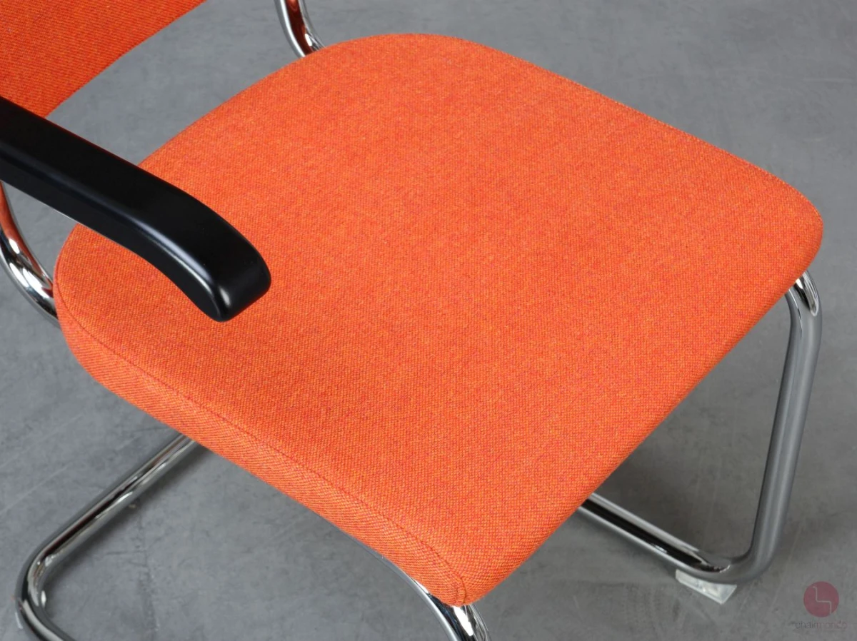 Thonet S64 PV Stoff Orange wie neu