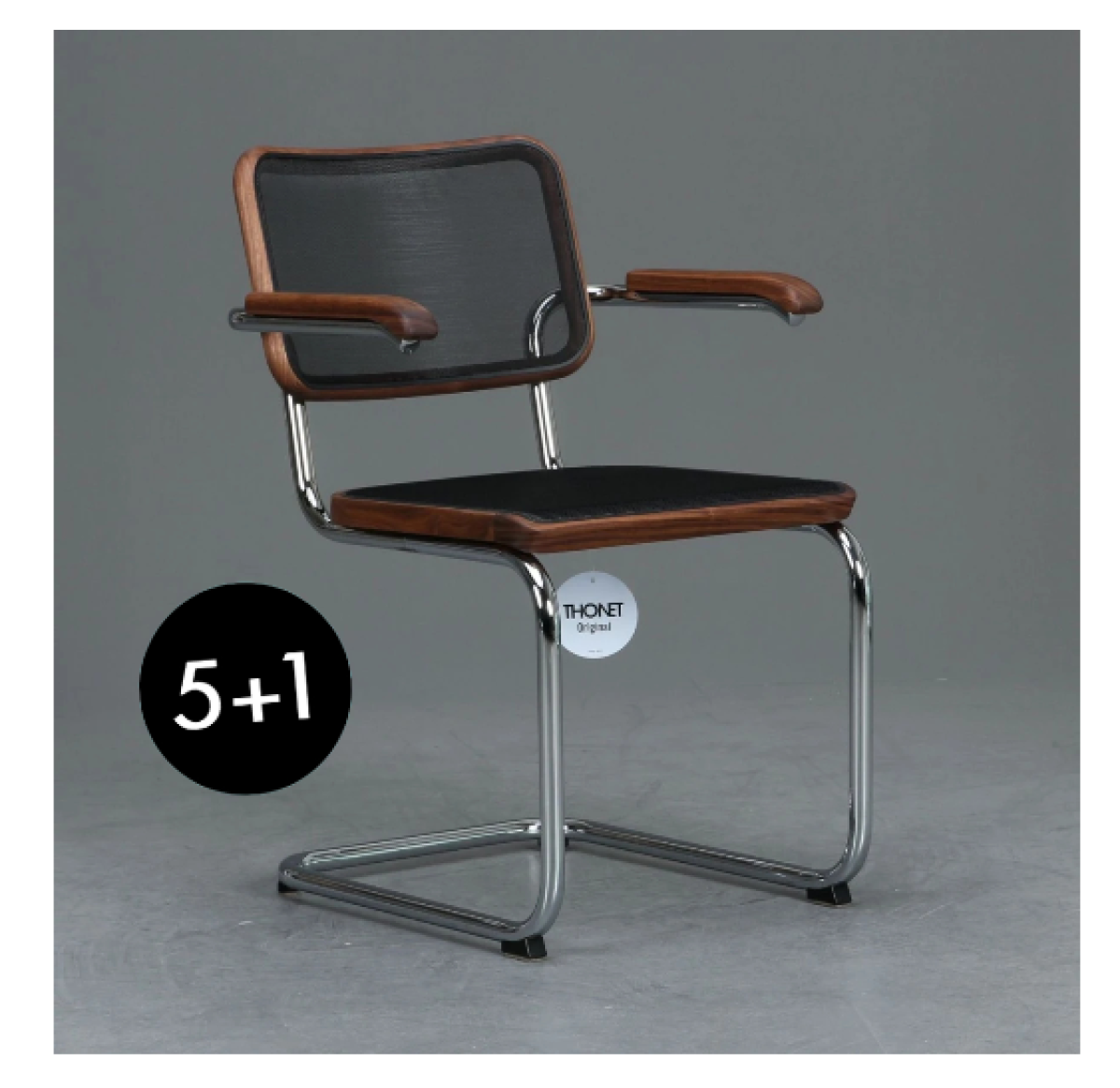 Thonet S64 Pure Materials Eiche 5+1 Aktion