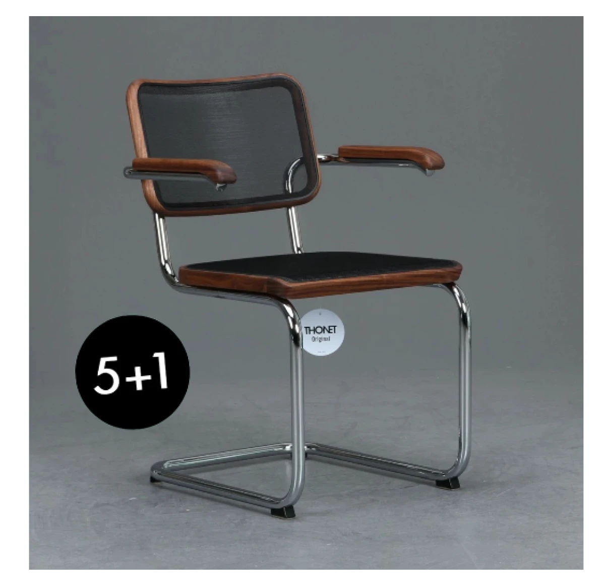 Thonet S64 Pure Materials Eiche 5+1 Aktion