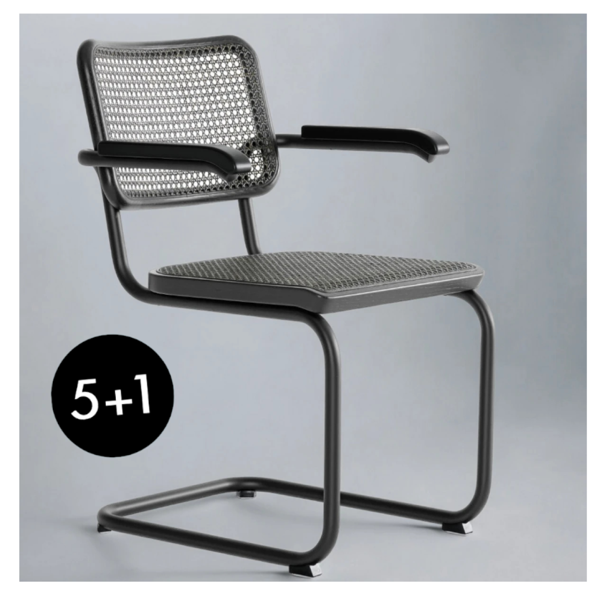 Thonet S64 Dark Melange 5+1 Aktion