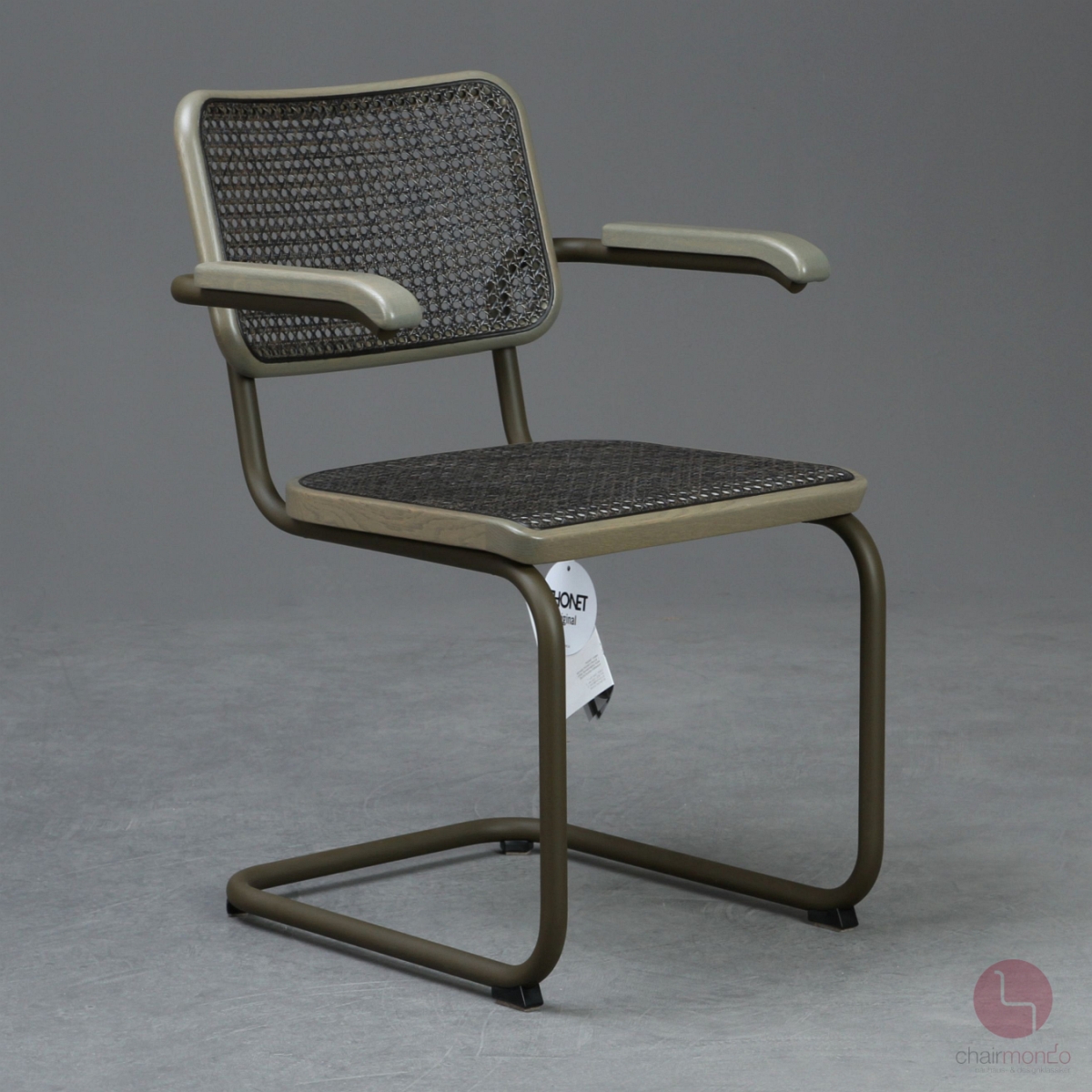 Thonet S64 V Dark Melange Grün