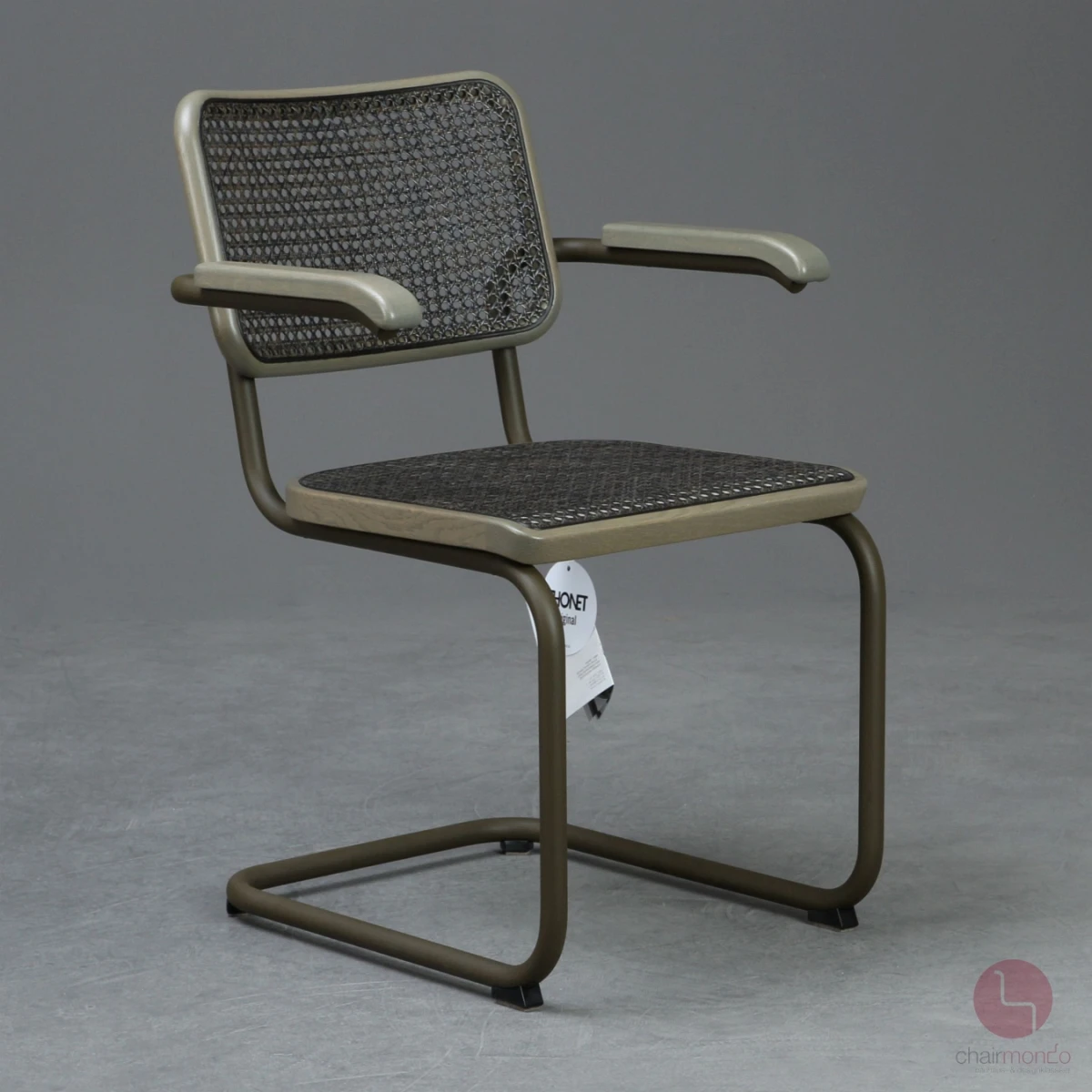 Thonet S64 V Dark Melange Grün