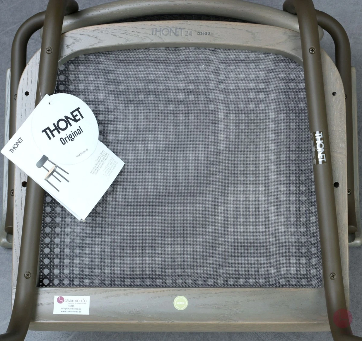 Thonet S64 V Dark Melange Grün