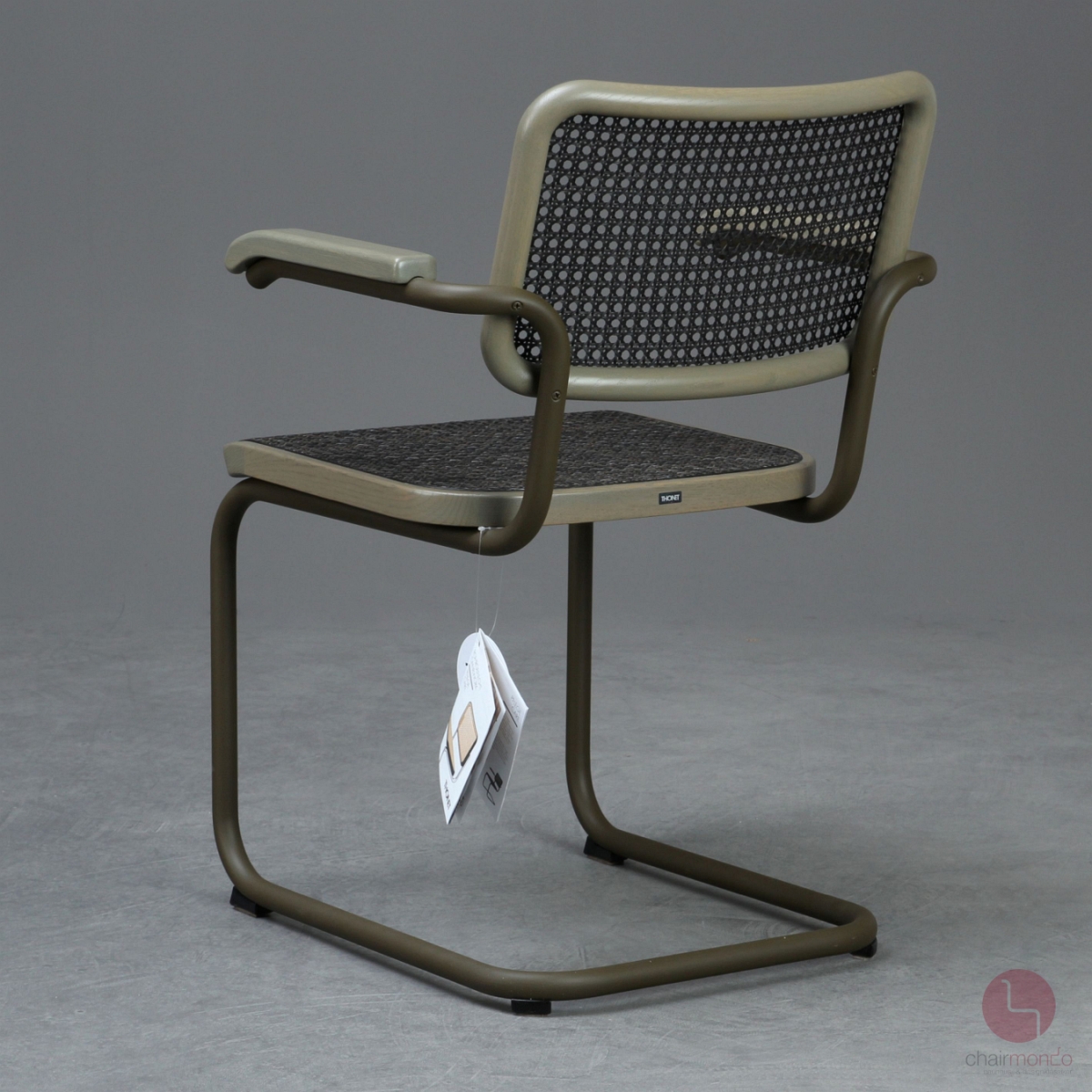Thonet S64 V Dark Melange Grün