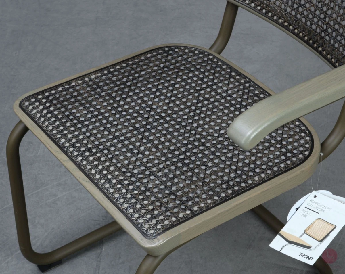 Thonet S64 V Dark Melange Grün