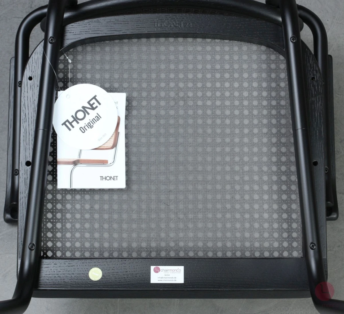 Thonet S64 V Dark Melange Schwarz