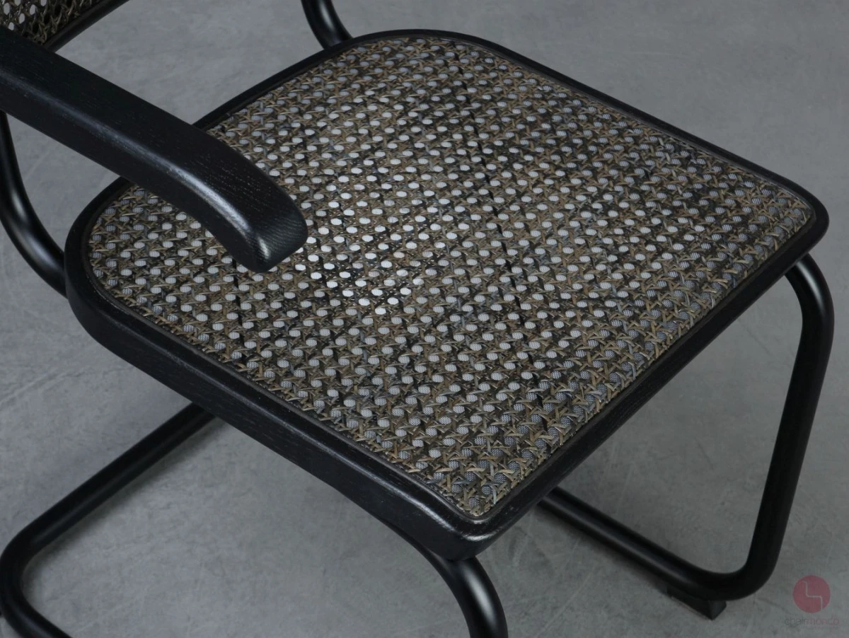 Thonet S64 V Dark Melange Schwarz
