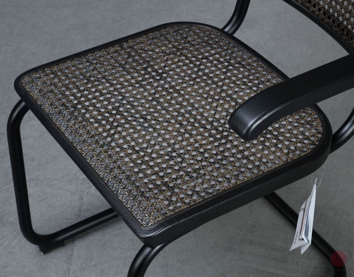 Thonet S64 V Dark Melange Schwarz