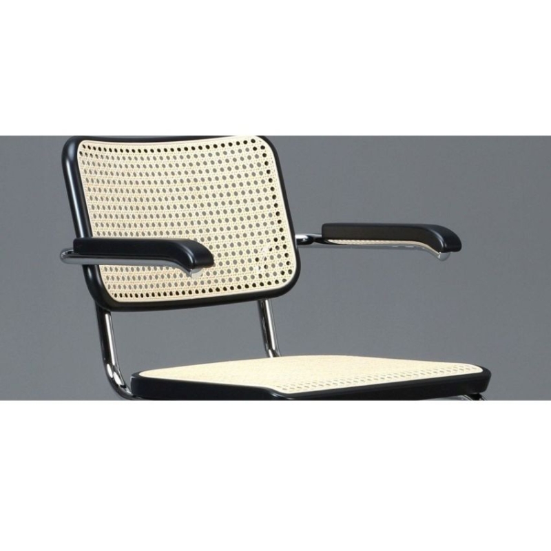 Preview: Ersatz Armauflage für Thonet S64